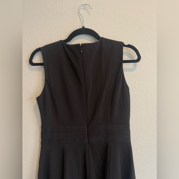 NWT Calvin Klein Fit Flare Illusion Mesh Dress - Picture 7 of 10